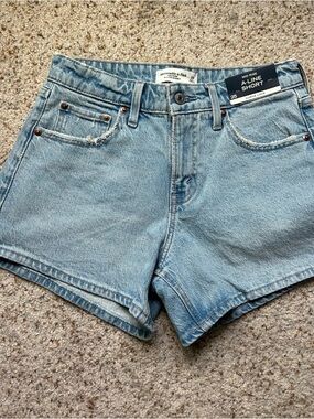 Abercrombie Curve Love A-Line Shorts